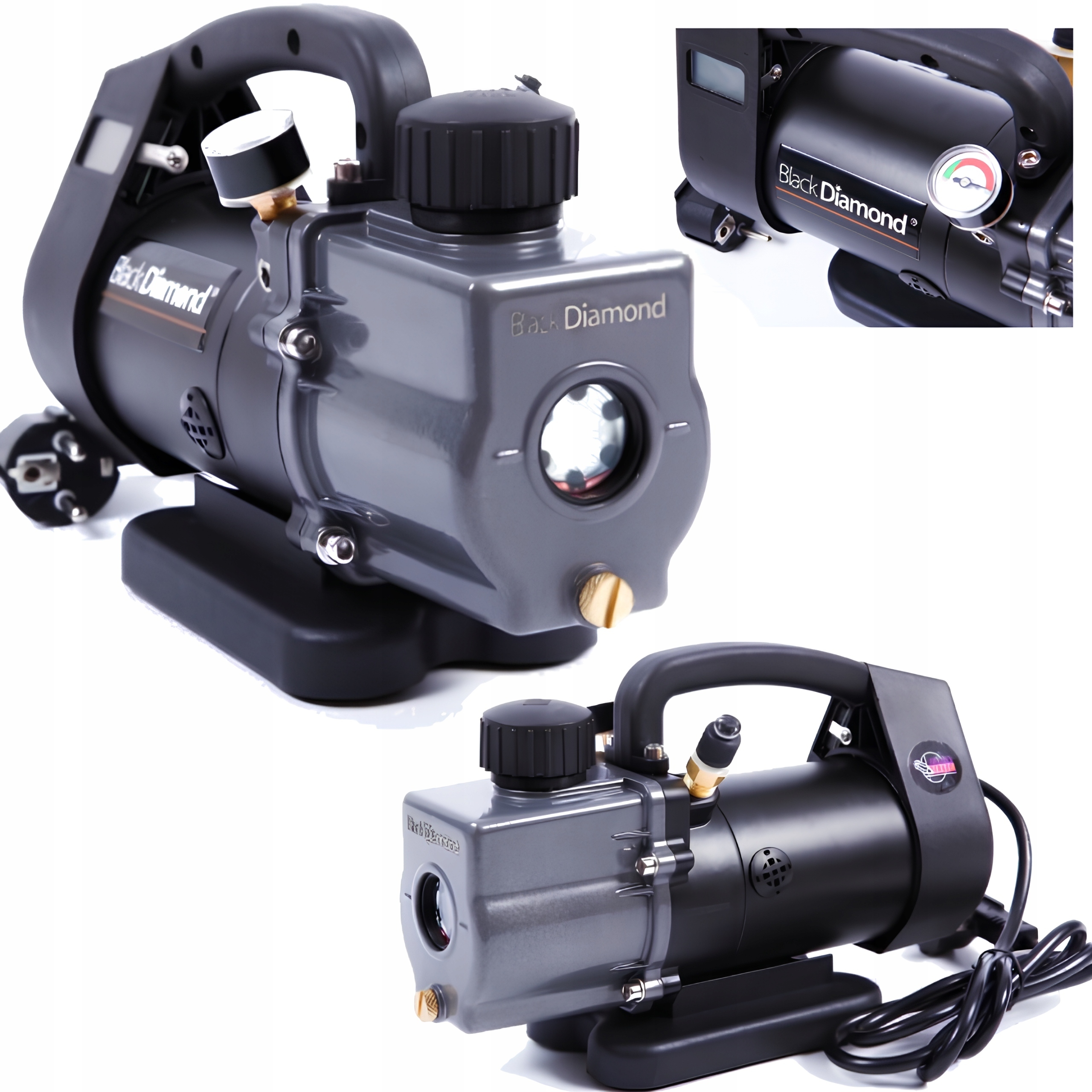 Dvojstupňová vákuová pumpa Black Diamond 1,7CFM 49L/min