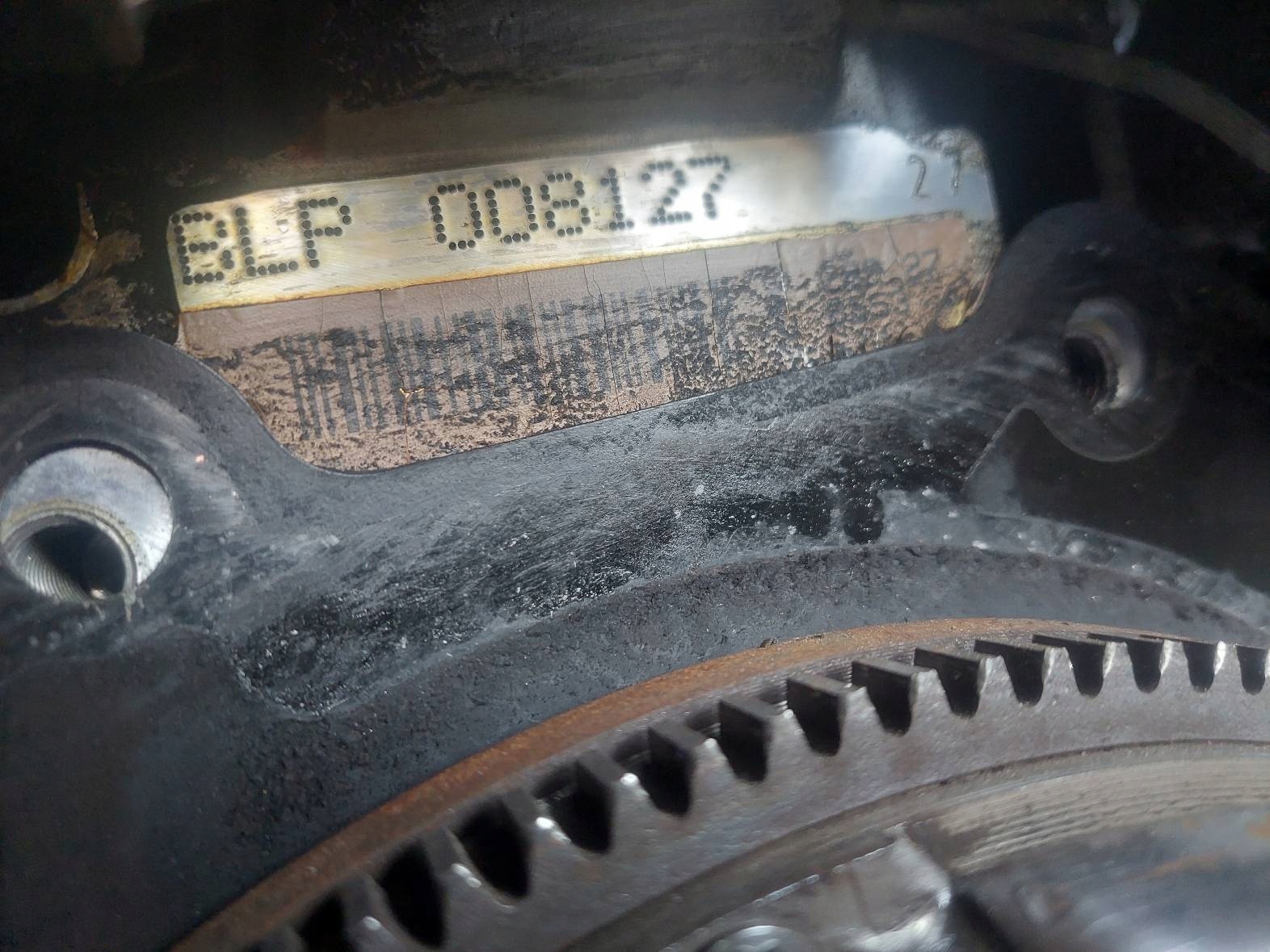 engine petrol AUDI A3 8P BLP 1.6 FSI