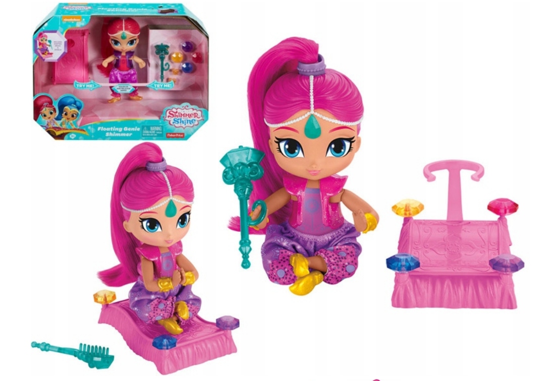 

Fisher Shimmer Shine Lalka Latający Dywan FHN29