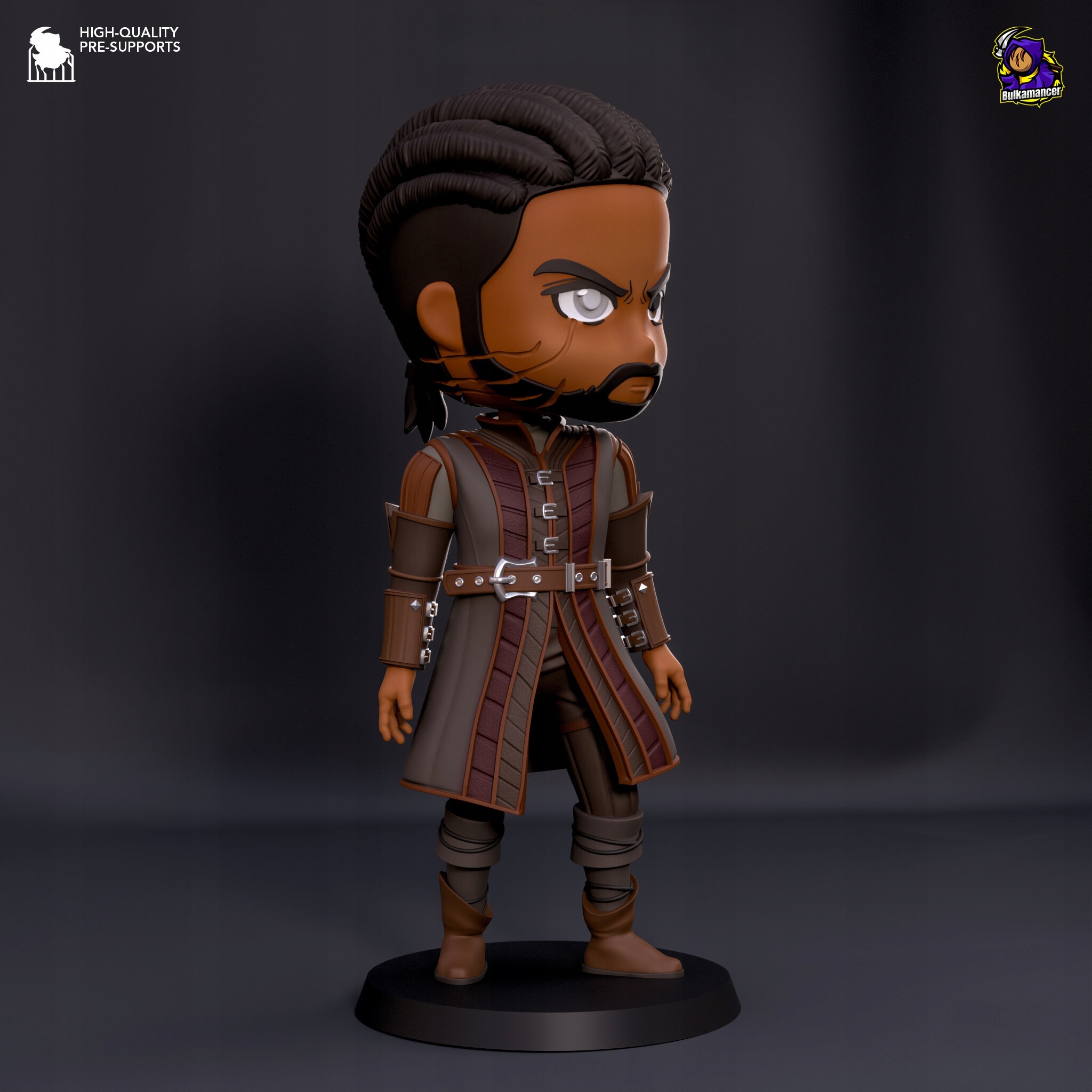 Figurka Wyll Baldur's Gate 3 Bulkamancer Sulpts 3D tisk 6K