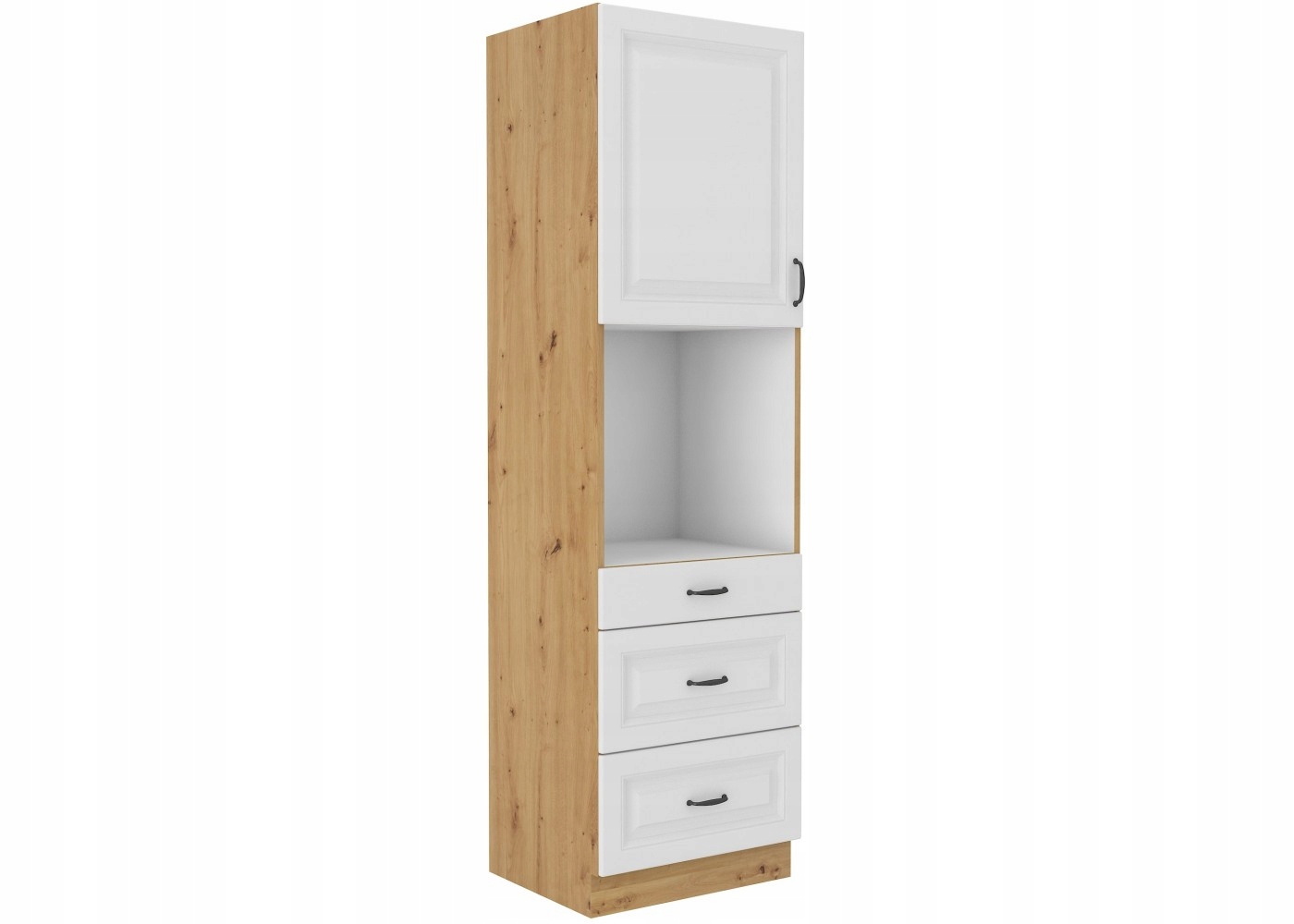 Vysoká Kuchyňská Skříňka 60X210 Stilo Artisan Bílá