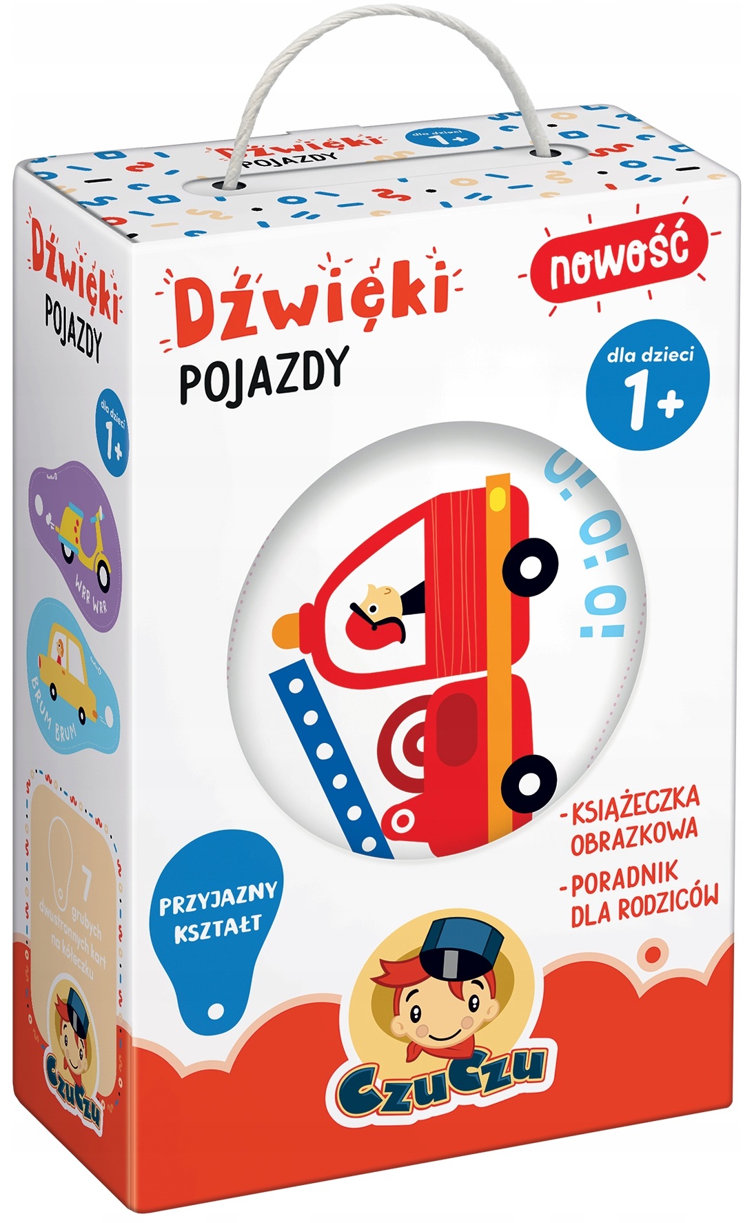 

CzuCzu Dźwięki Pojazdy książeczka obrazkowa 1+