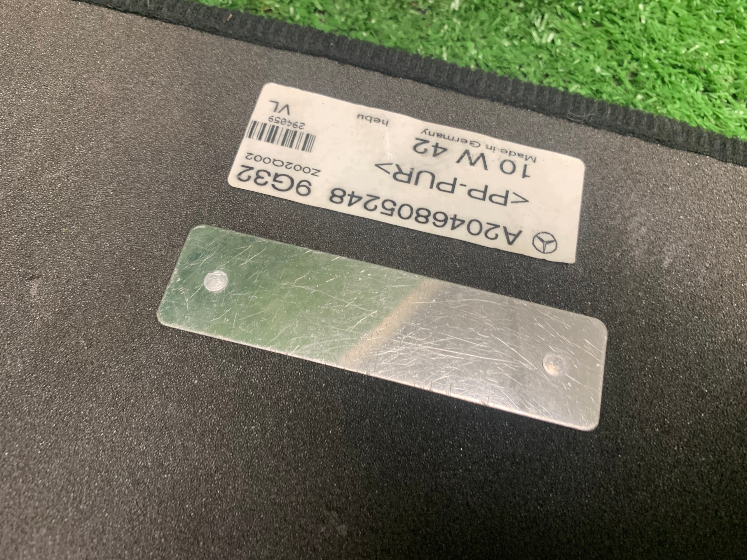 mats WELUROWE KOMPLET MERCEDES W204