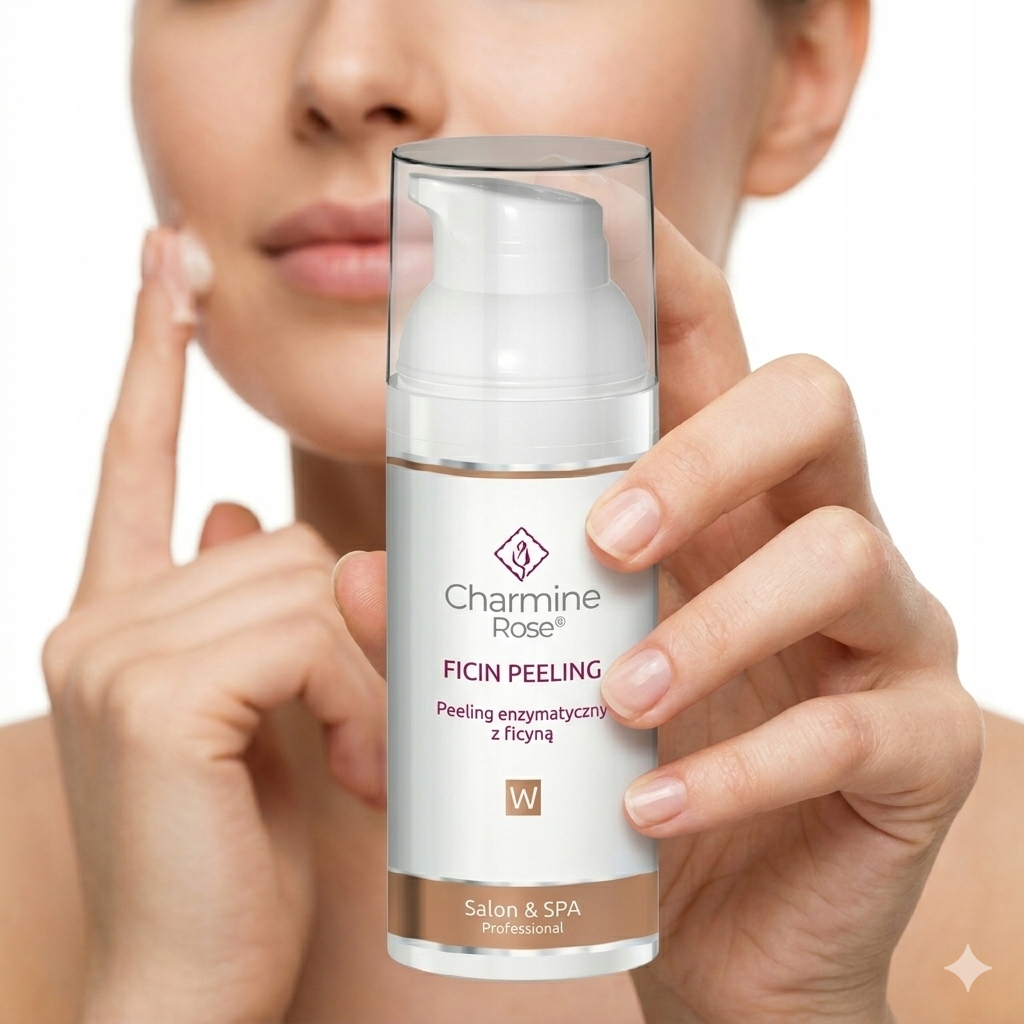 Charmine Rose Enzymatický peeling Citlivá cévní pleť Silný fycin