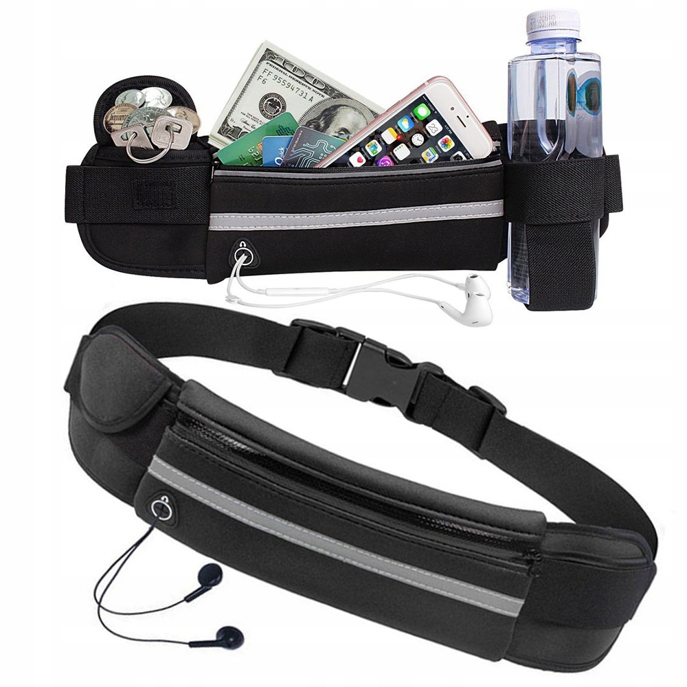 SASZETKA SAKWA NERKA PAS DO BIEGANIA JOGGINGU NA TELEFON BIDON KIESZONKA Marka inna