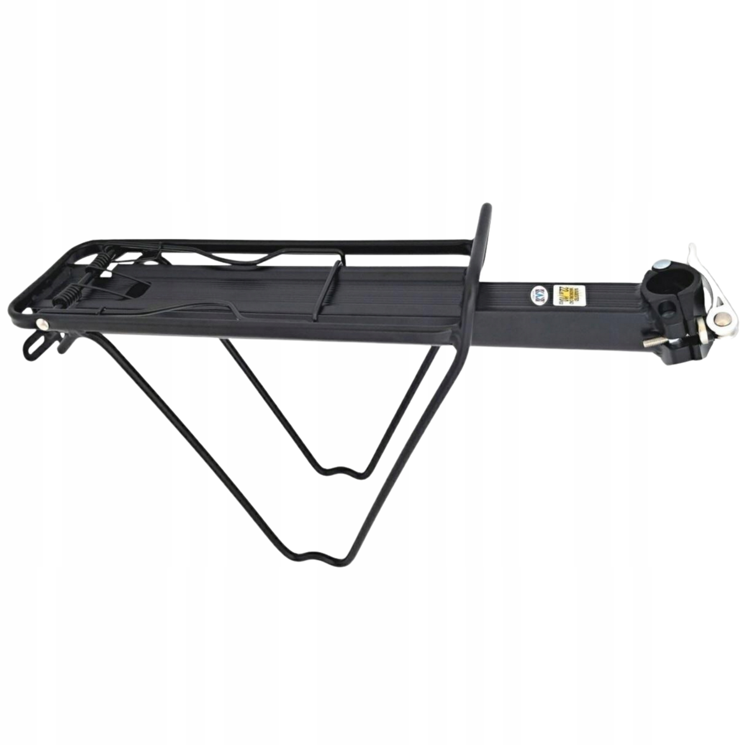 Nosič na sedlovku 24–26-28-29“ 10 kg hliníkový pod brašny – Silný Černý