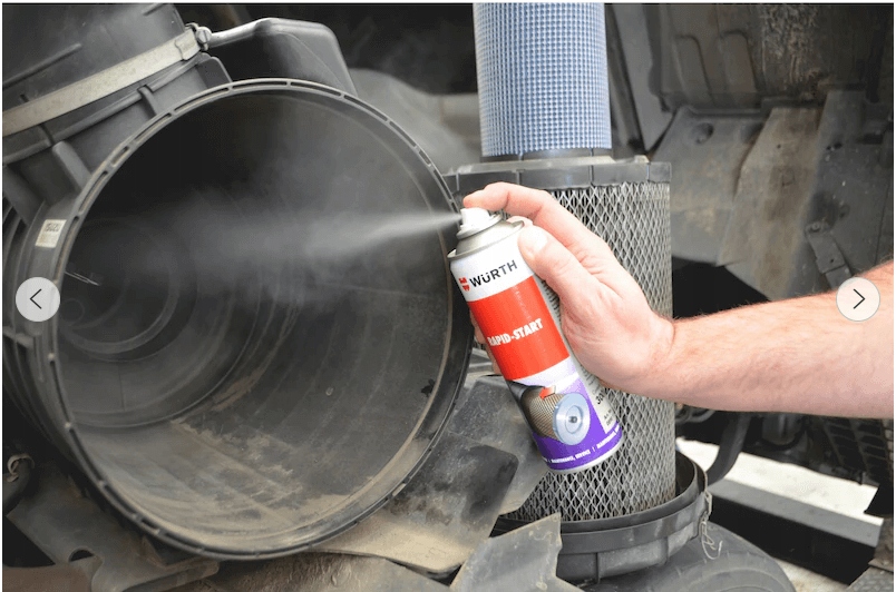 Preparat ułatwiający rozruch silnika benzynowego i Diesla START-RAPID Würth Producent Wurth