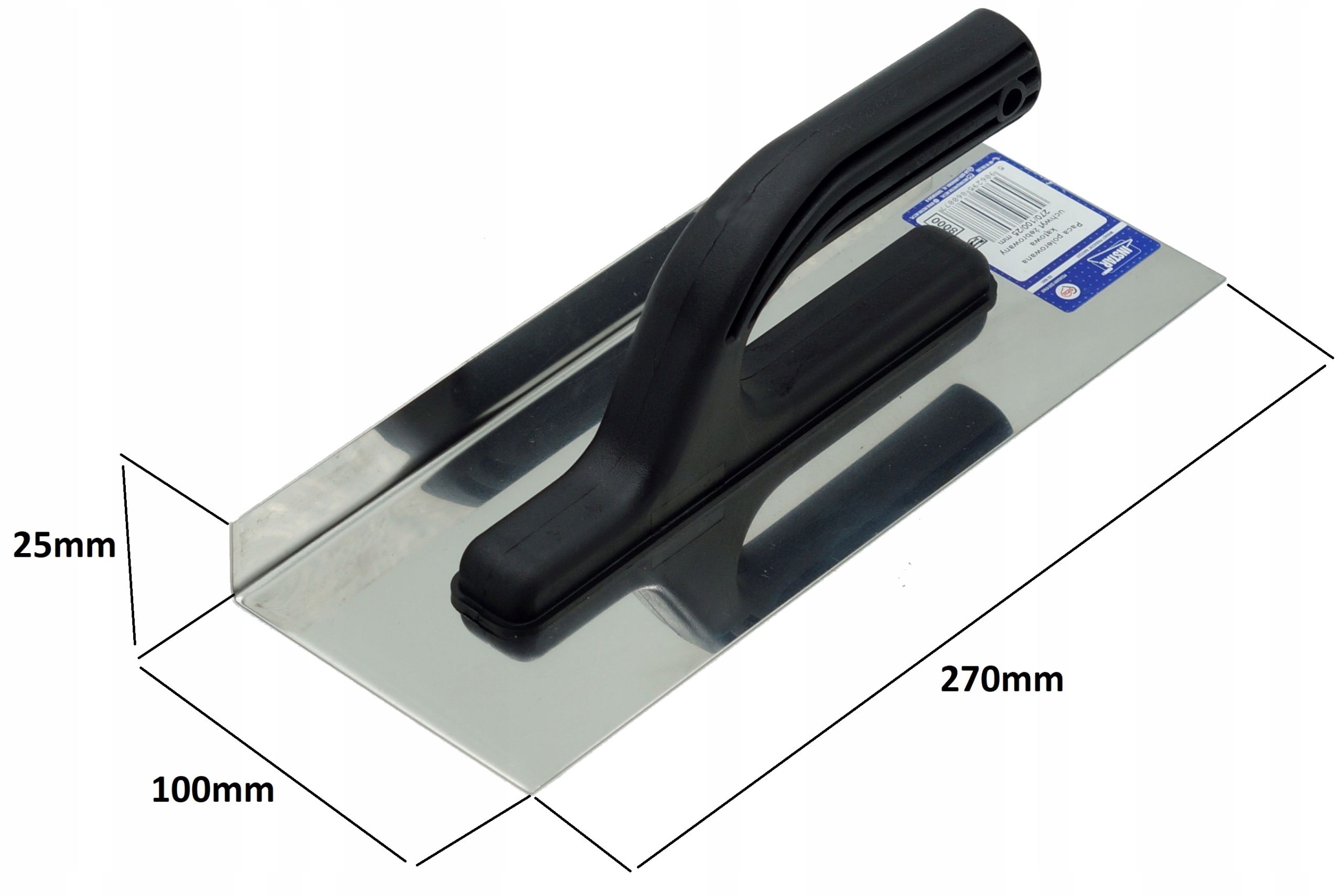 PACA METALOWA RAJBETKA KĄTOWA POLEROWANA KĄT Typ paca