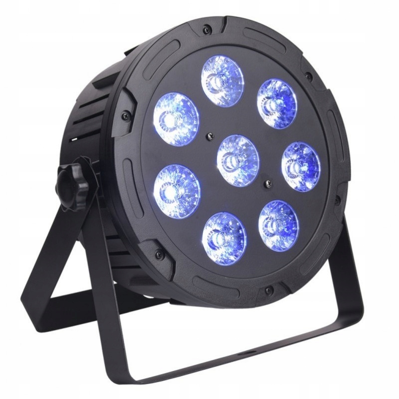 Reflektor LIGHT4ME Quad PAR 8x10W MKII RGB LED sli Marka Light4Me
