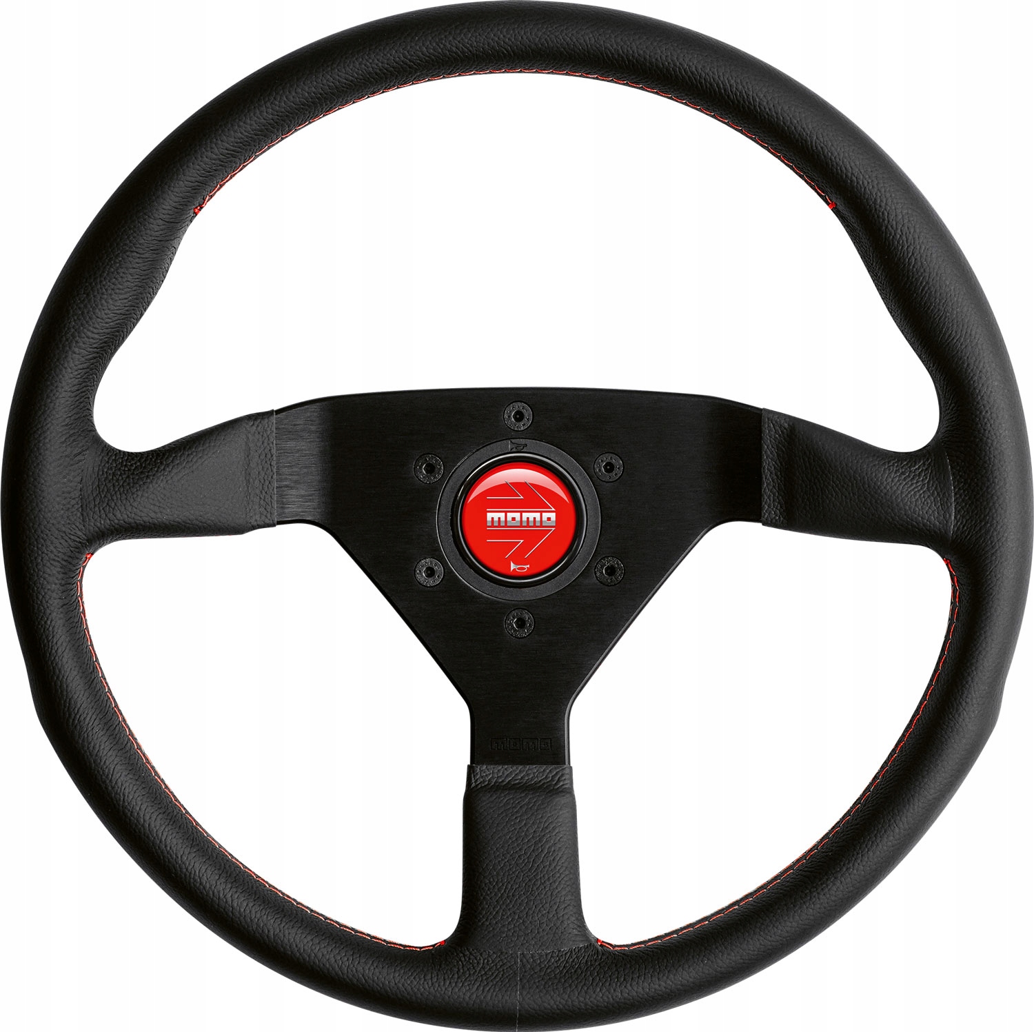 Volant Momo Montecarlo Red 350 mm