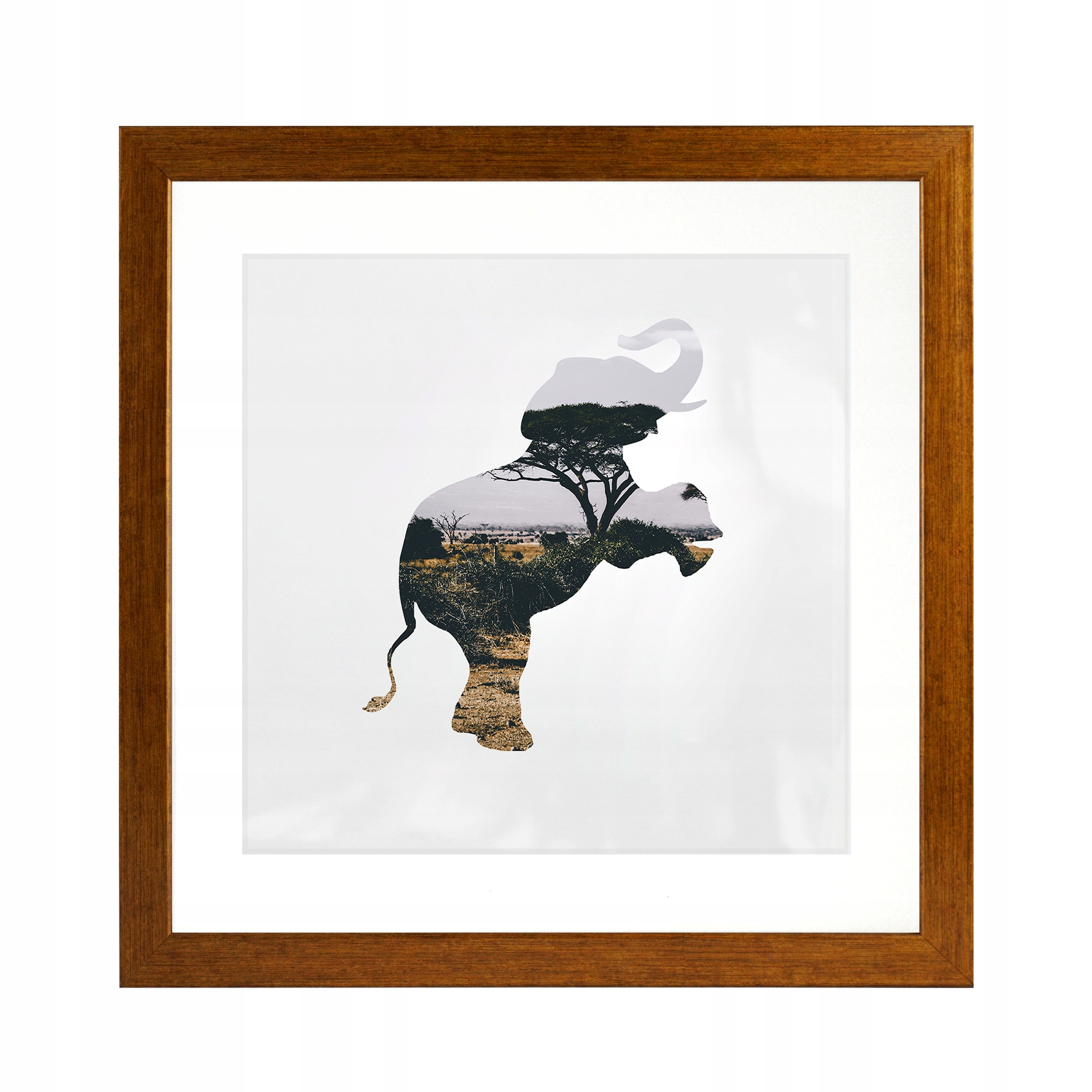 

Ramka drewniana Emily Miedziany 25x25 cm Pass