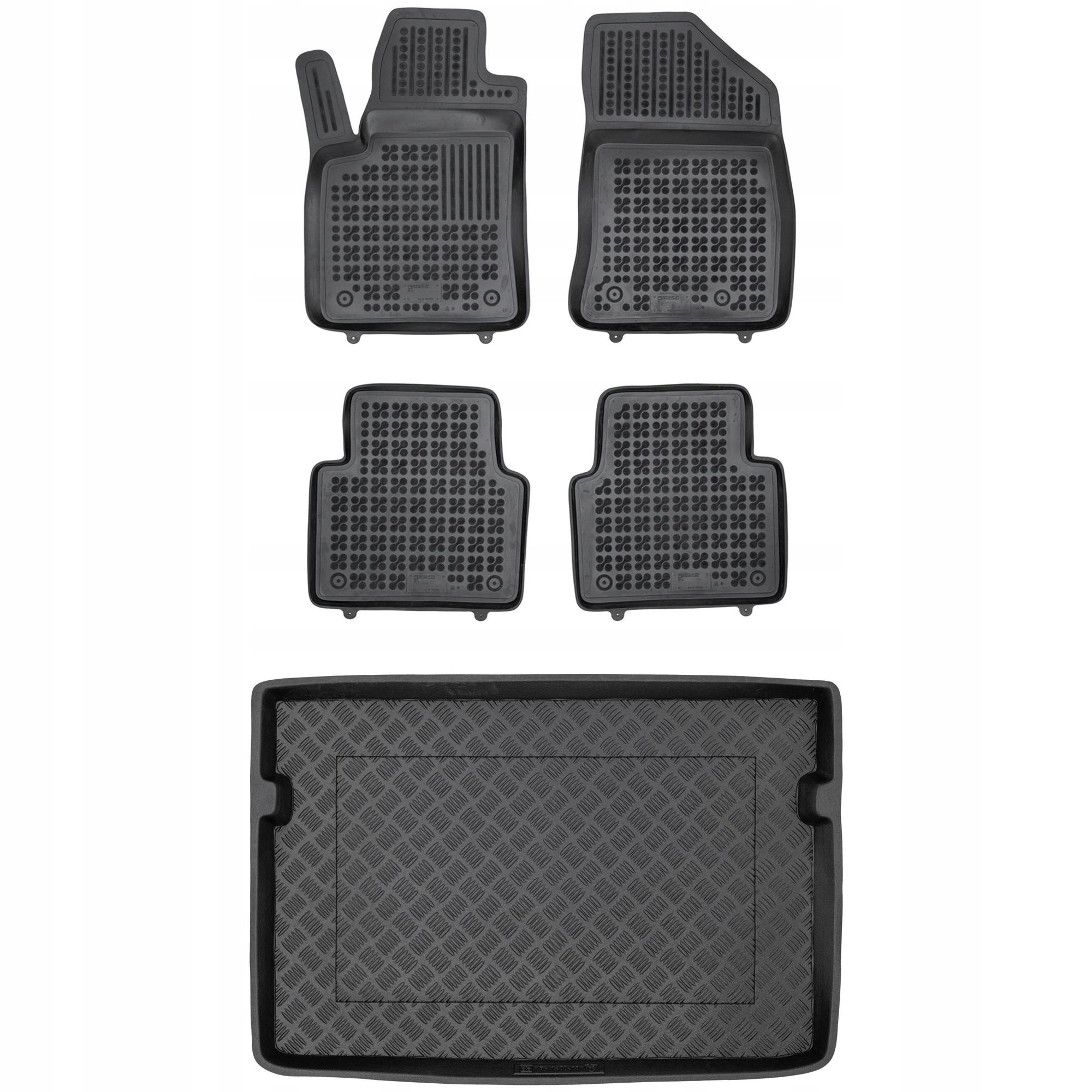 Sada kobercov a rohoží Citroen C3 Aircross II od roku 2017, horná podlaha batožinového priestoru