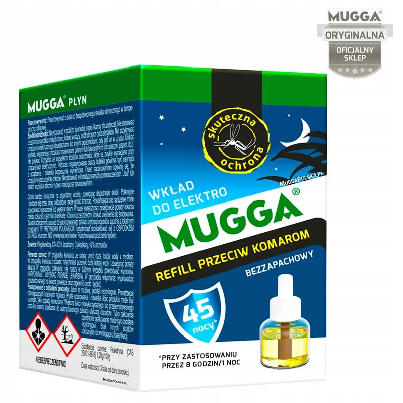 Mugga Wkład do elektro 45 nocy