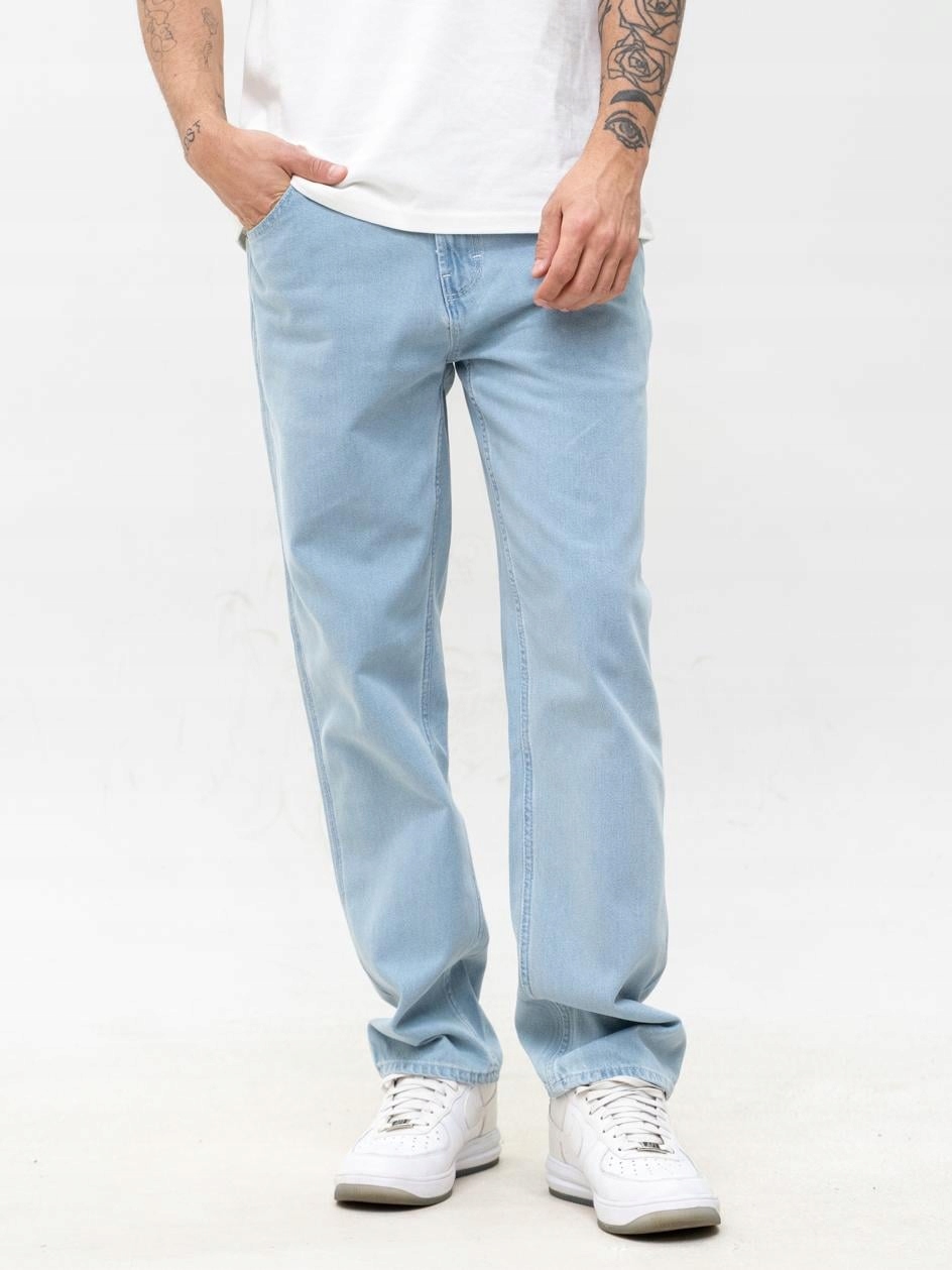 Pánské Džínové Kalhoty Vintage Světle modré Dickies Houston 34/32