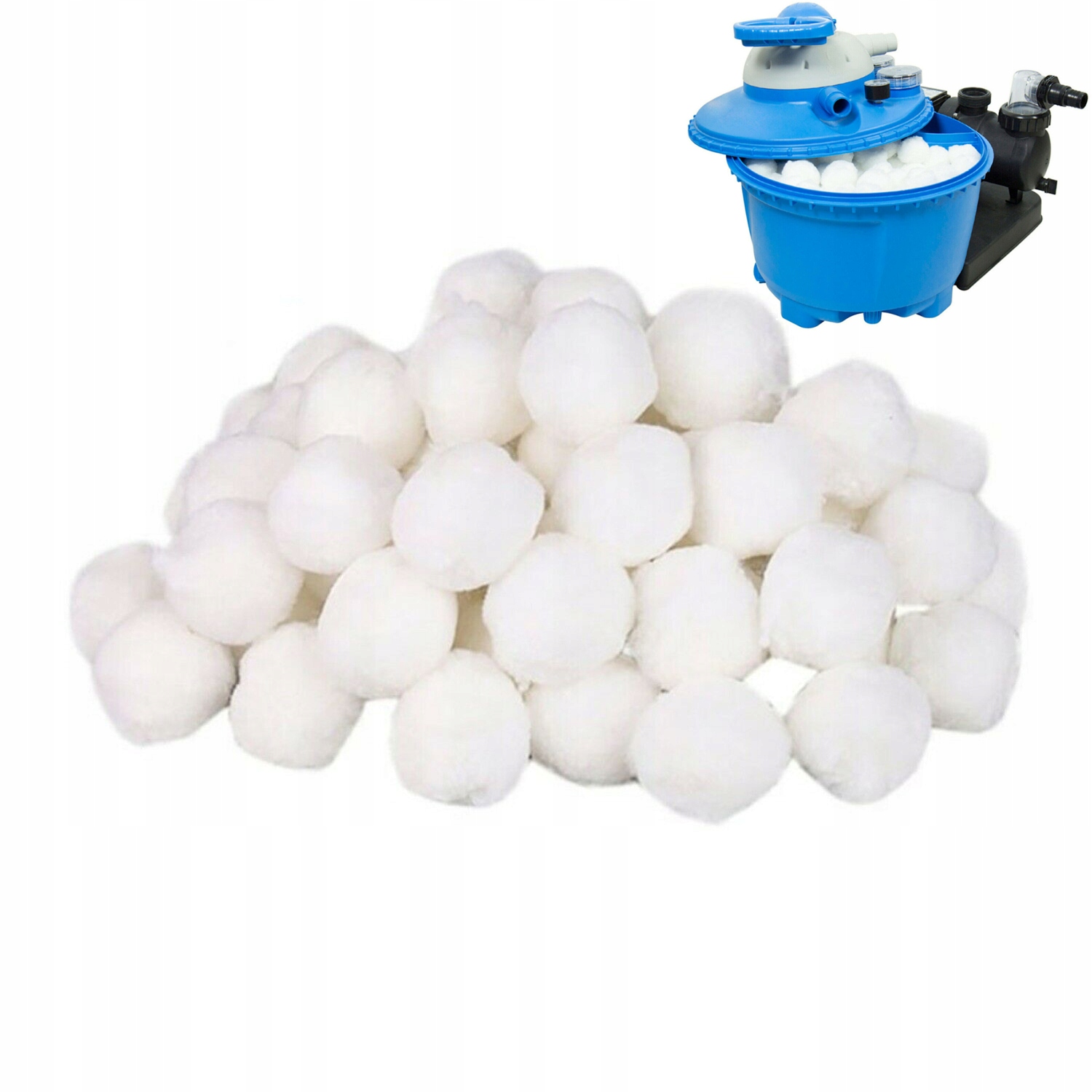 

Kulki filtrujące 700g Polysphere do kulek filtrujących do basenu