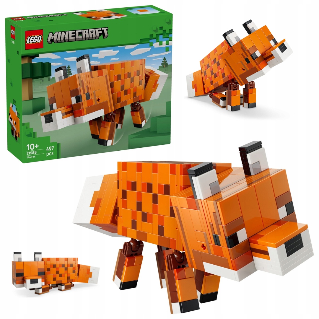 Lego 21588 Minecraft Liška Pohyblivá figurka