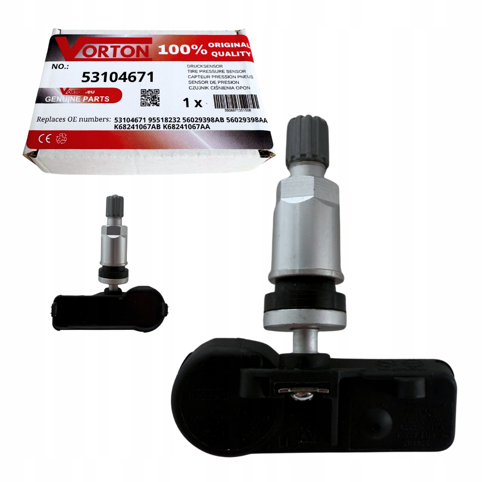 Snímač Tlaku Pneumatik Tpms Fiat 500 500L Freemont Lancia Voyager Thema