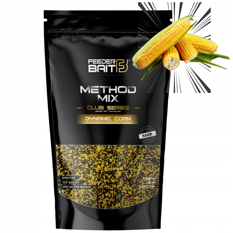 Feeder Bait Method MIX Dynamic Corn 800g Methodmix Na Karpie Ryby Liny