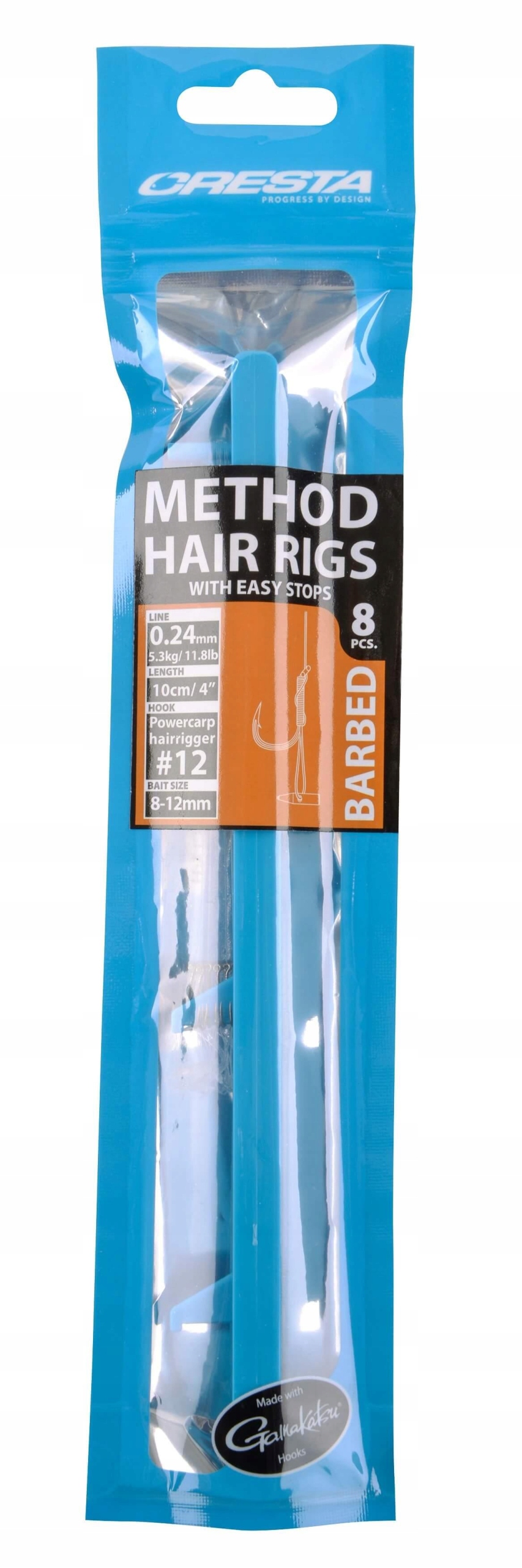 Spro Przypony z stoperem Cresta Method Rigs 12-0.2