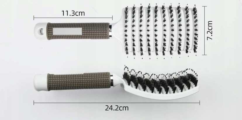 SZCZOTKA DO WŁOSÓW Z WŁOSIEM Z DZIKA MASUJĄCA PROFILOWANA BRUSH Kod producenta #6561