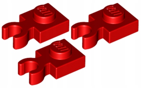 

Lego Płytka Zaczep 1x1 Czerwona (4085/4588003) x3