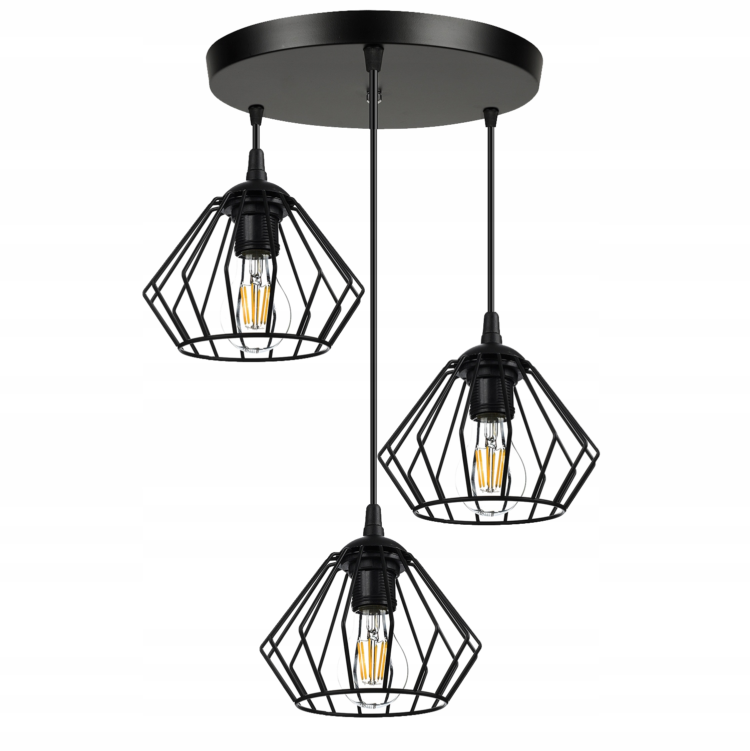 

Lampa Wisząca Sufitowa Żyrandol Brylant Led