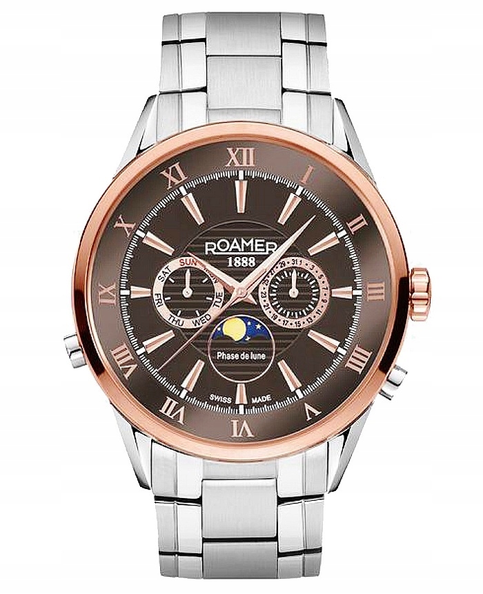 Originální hodinky Roamer Superior Moonphase 508821-47-53-50