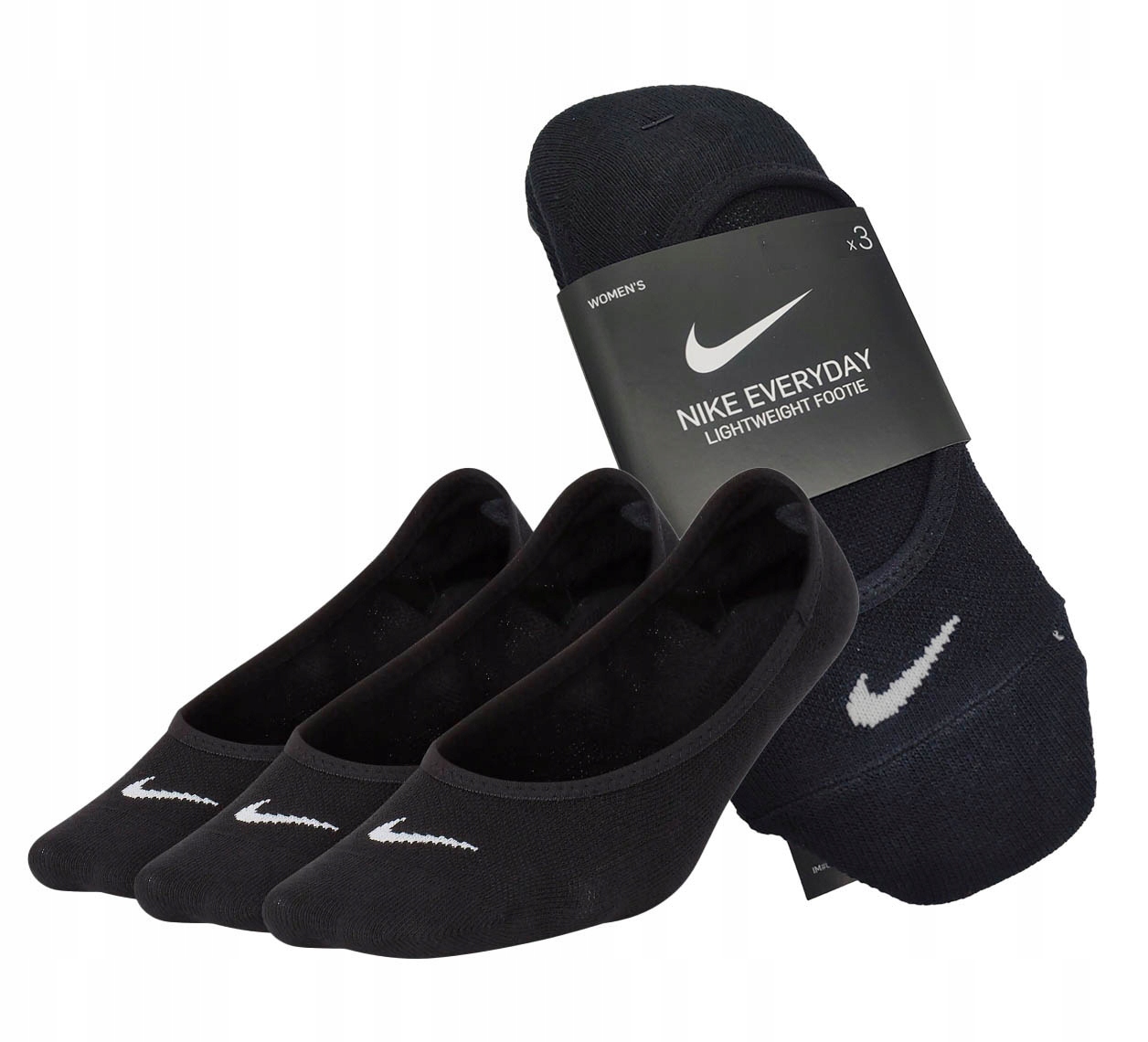 

Stopki 3 Pary Nike Lightweight SX4863010 M 38/42