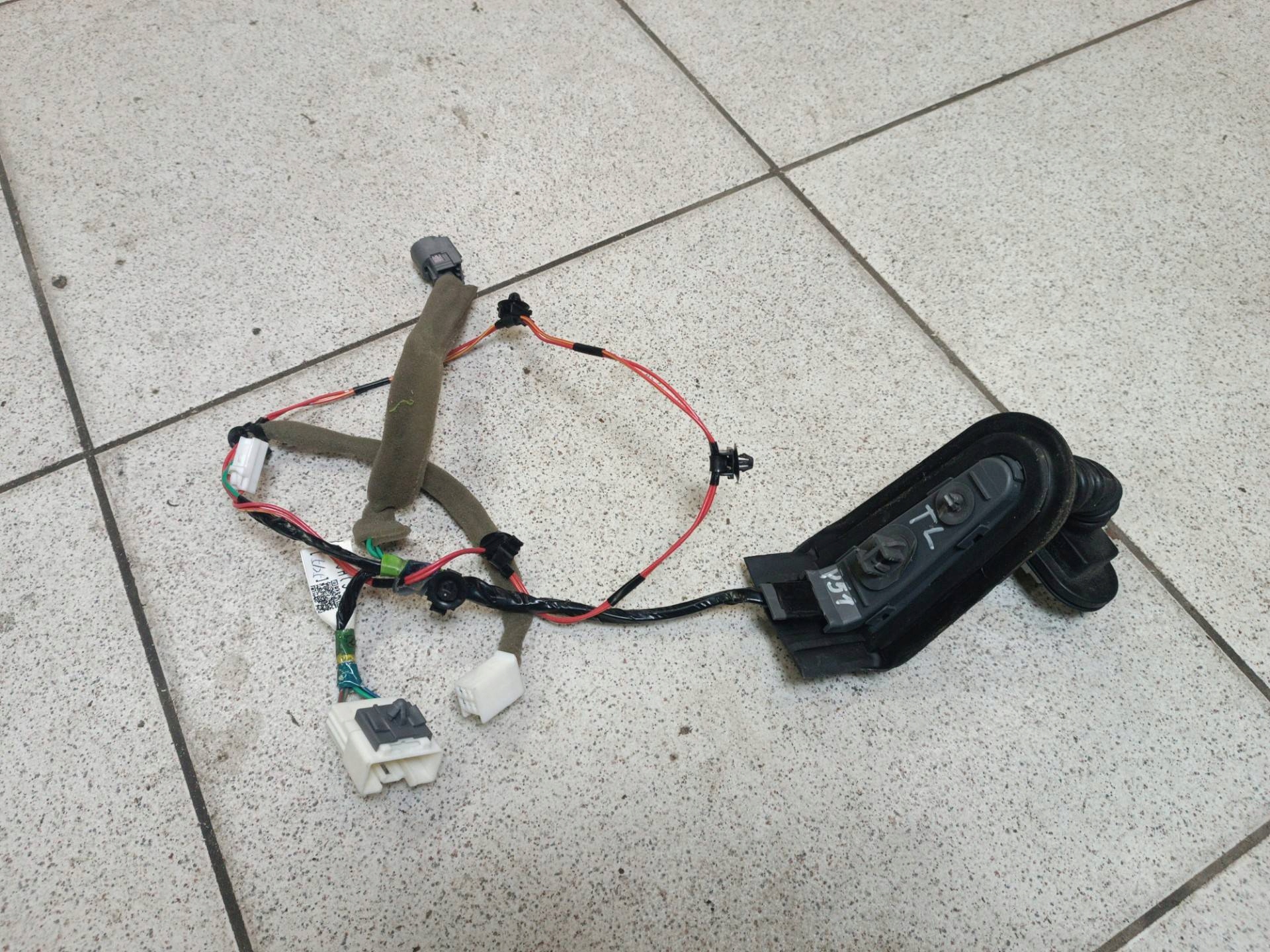 bundle wiring door rear part left side Mazda CX-9 facelift 2010