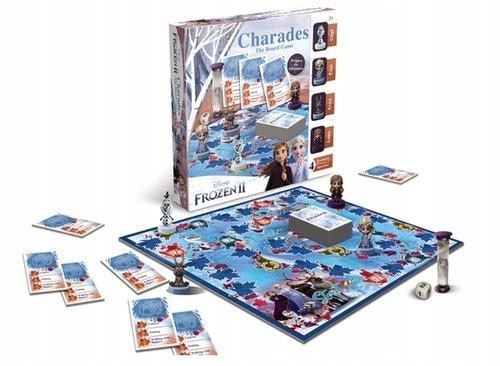 Bajkowa Gra planszowa Kraina Lodu 2 dziecięce Kalambury Planszówka