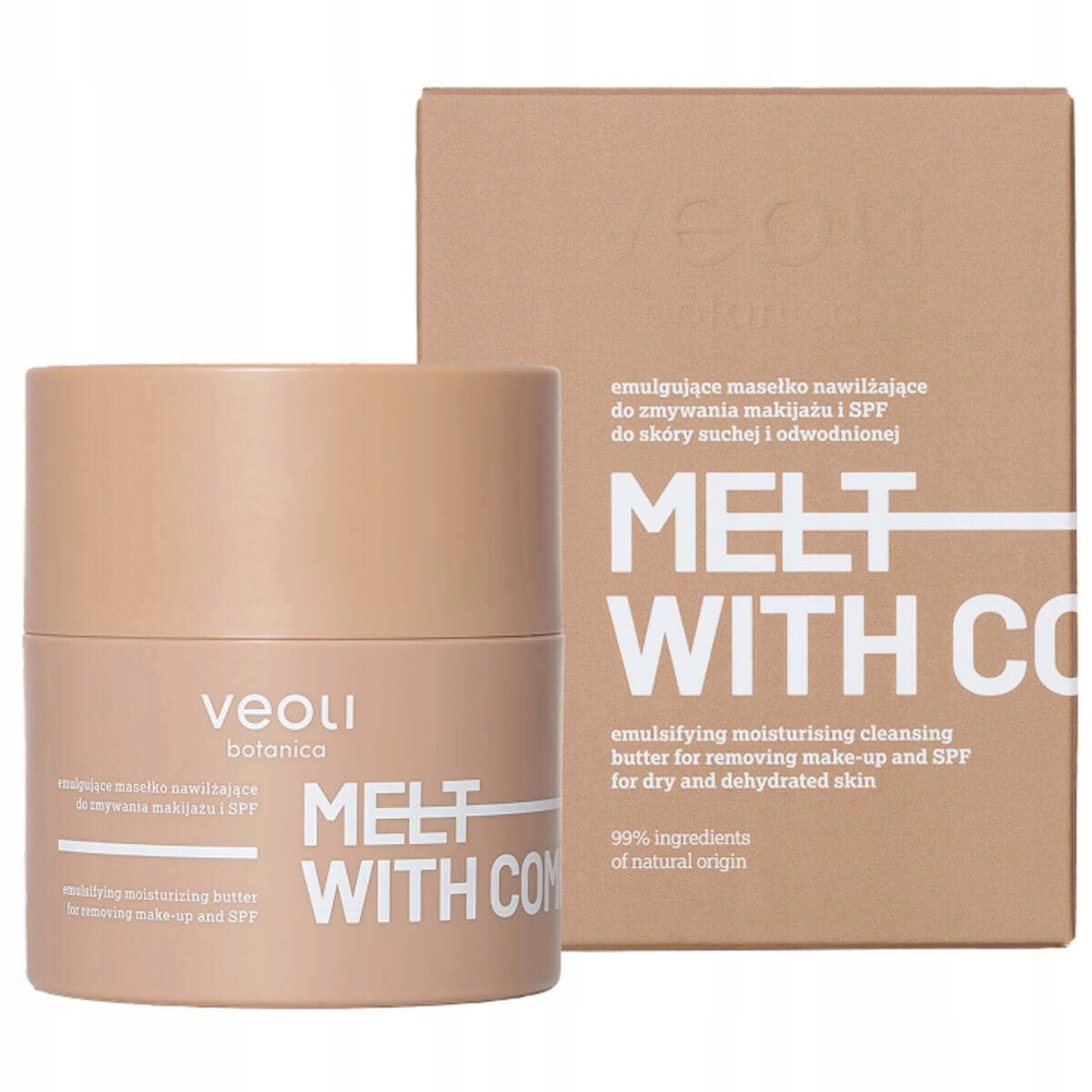 Hydratační odličovací máslo Melt With Comfort Veoli Botanica 40 g