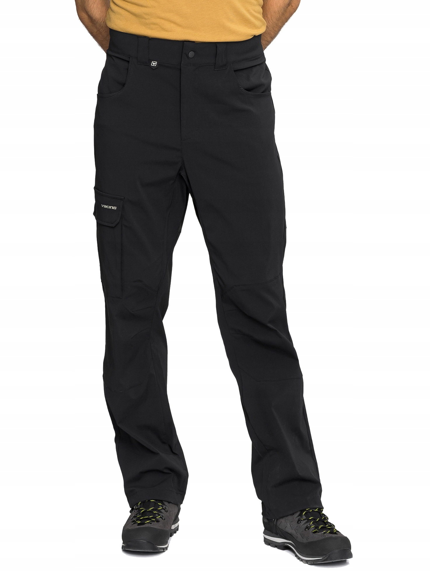 Męskie spodnie trekkingowe Viking Hanzo 0900 czarny 3XL