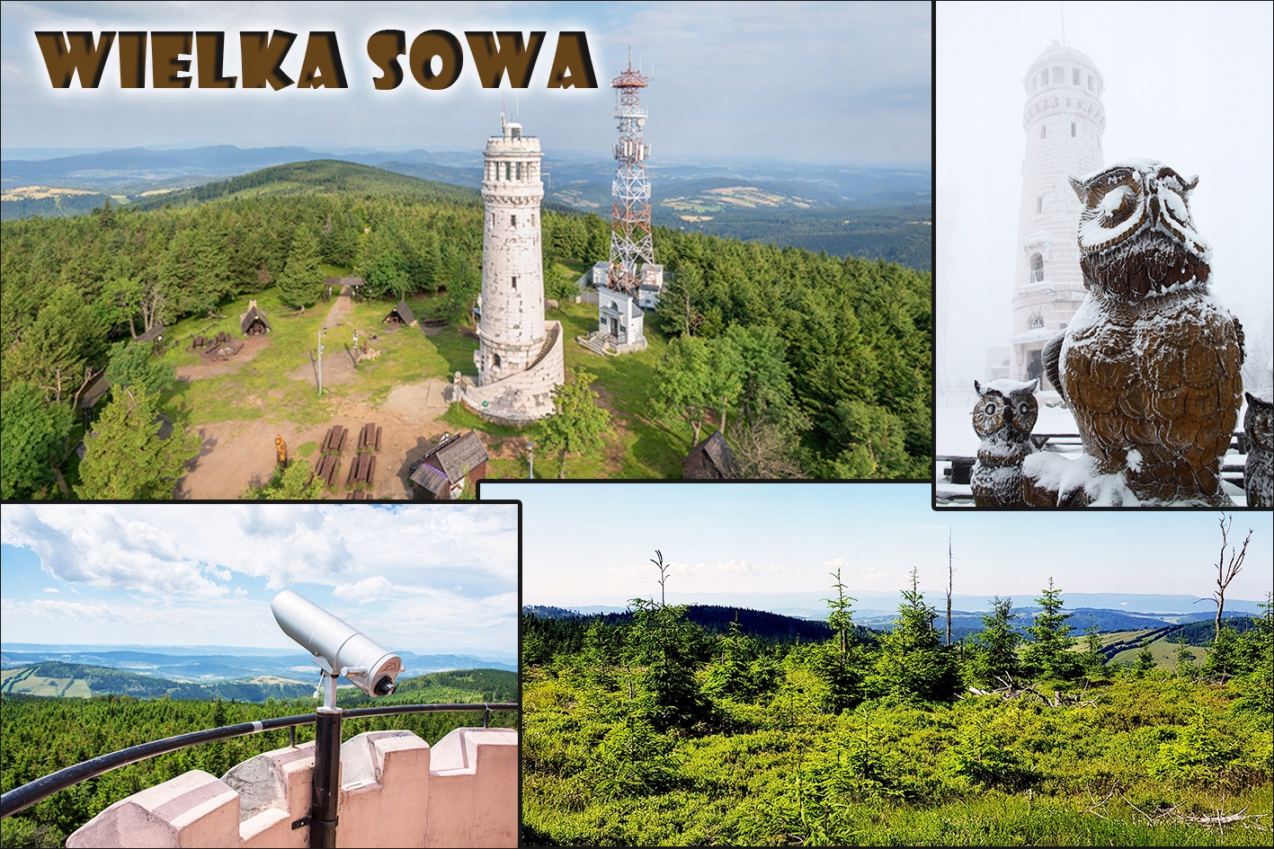 Magnesy na lodówkę - WIELKA SOWA