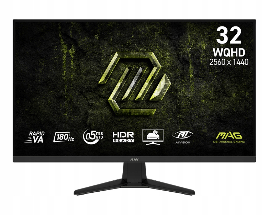 Led Monitor Msi Mag 325QF E18V 31,5" 2560 x 1440 px Va