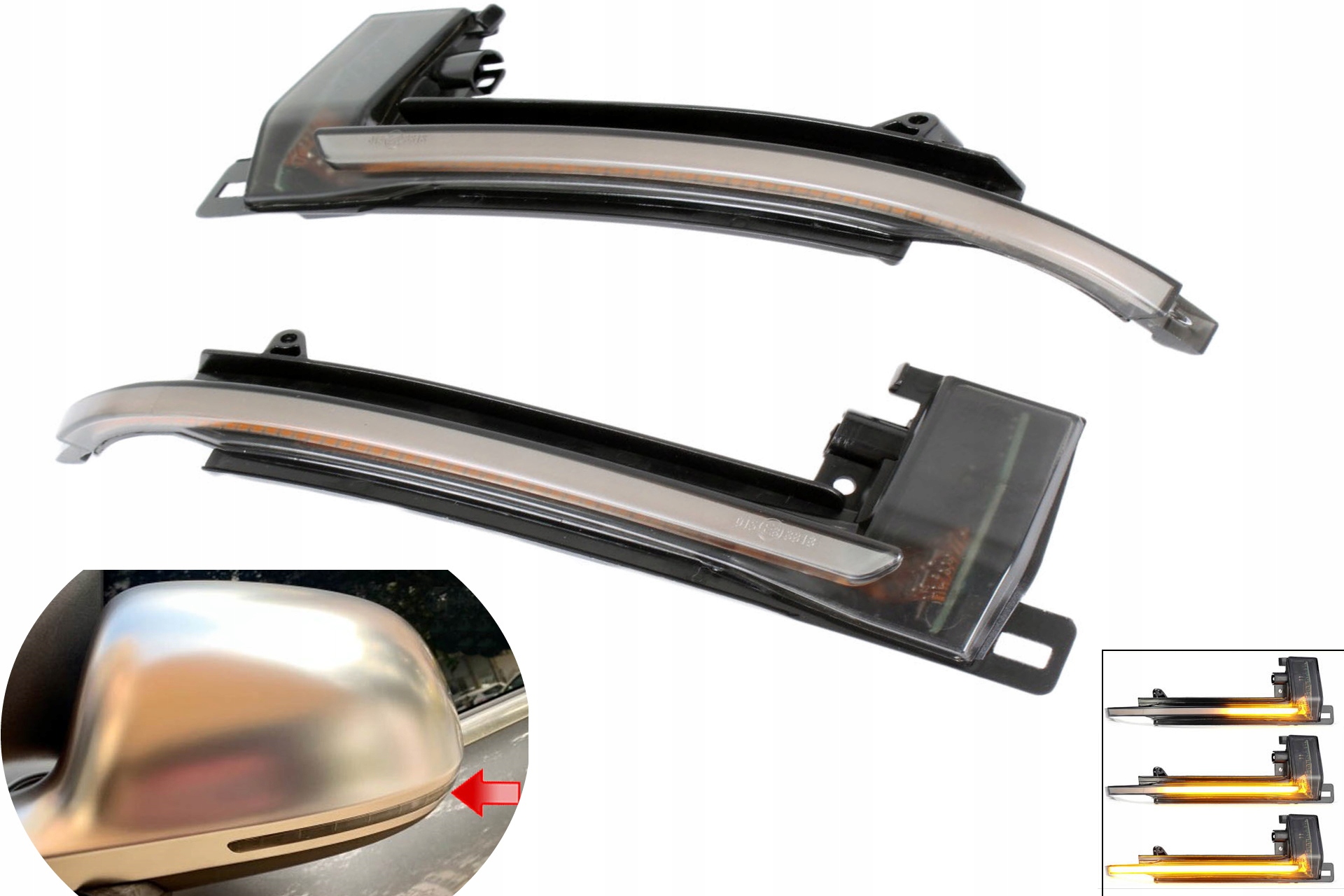 PL821925 - Светодиодные динамические плавающие мигалки AUDI A6 C6 LIFT