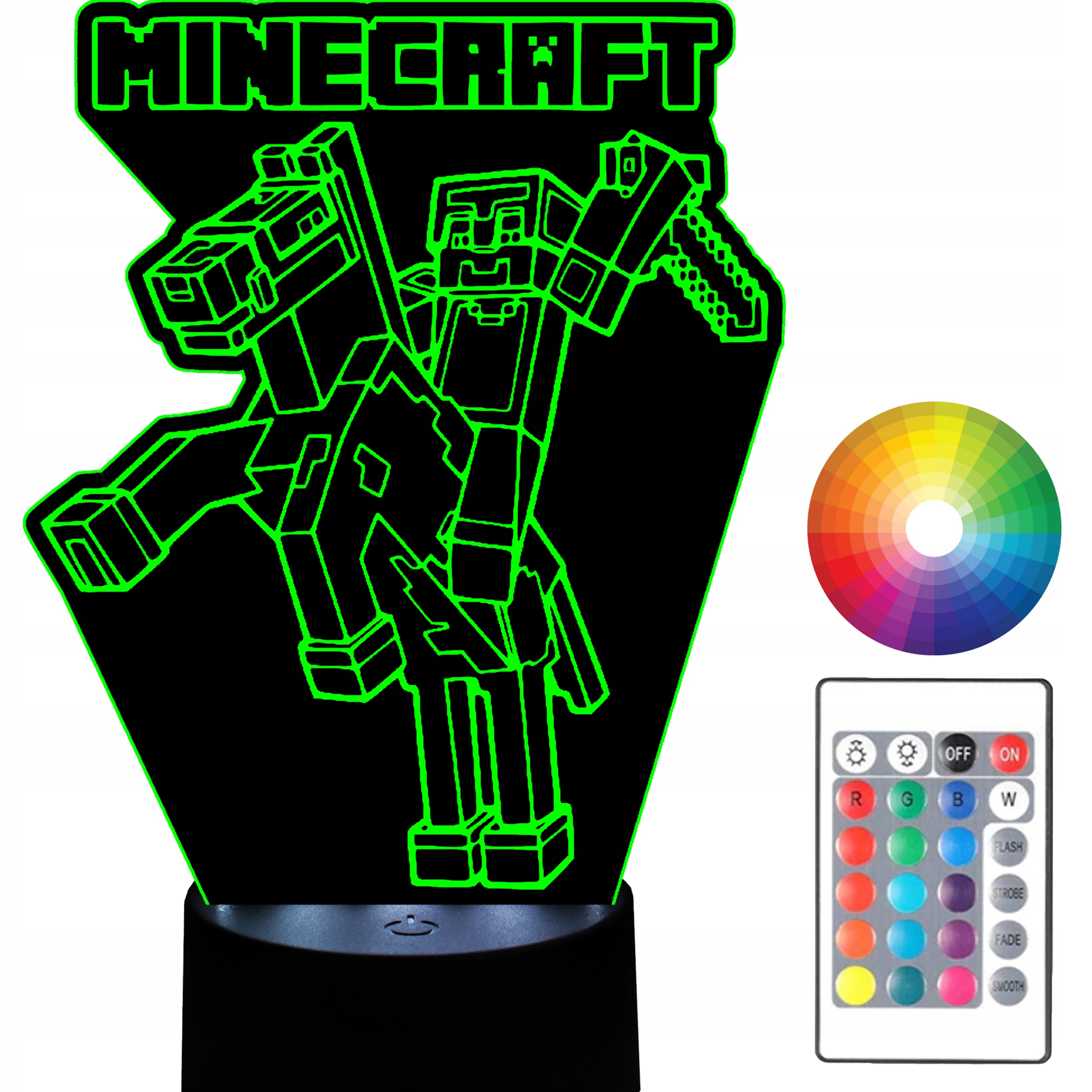

Lampka Led Minecraft Gra Komputer Pc Podświetlana