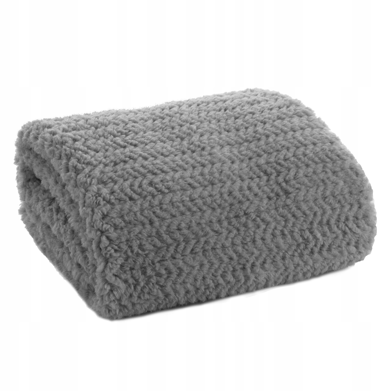 Deka Laris 130x170 cm stříbrná, přehoz na postel, pohovka měkká, silná