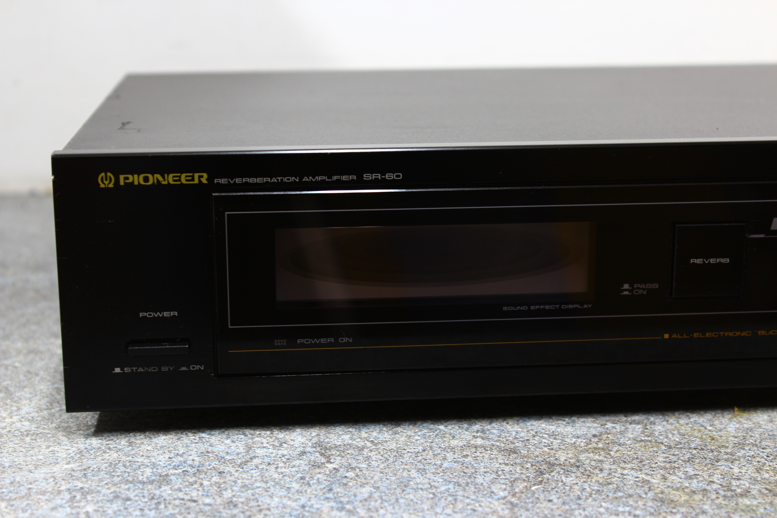 Pioneer SR-6 Hi-End Procesor Echo Reverb Efekt Kolor czarny