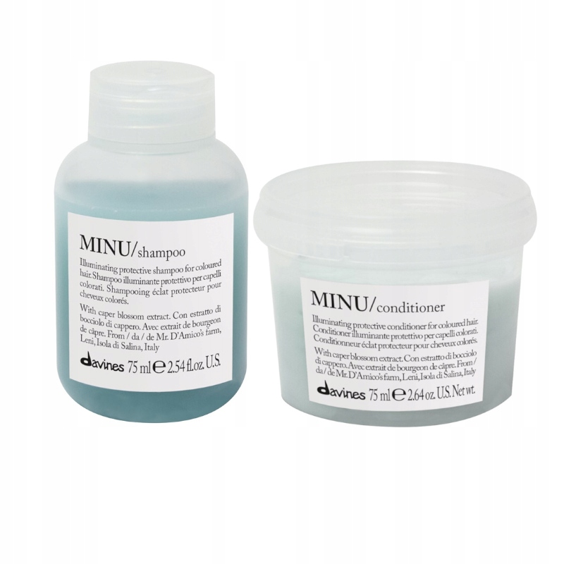 Davines Minu Šampon A Šampon Pro Barvené Vlasy