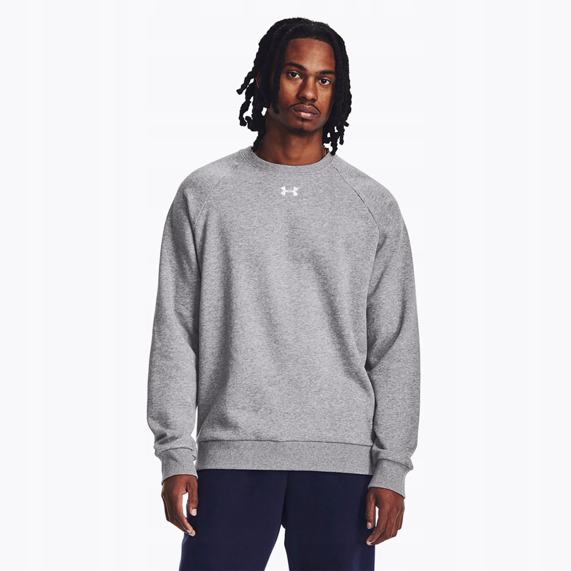 Pánská Mikina Nerozepínací Under Armour Rival Fleece Crew MD
