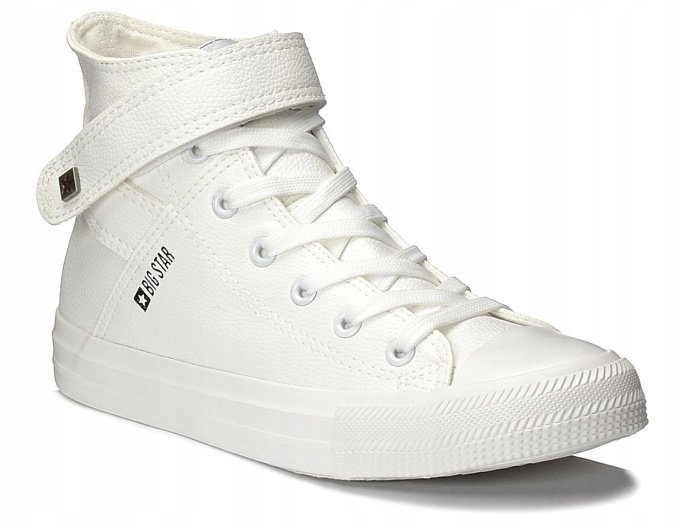 

Trampki damskie wysokie Big Star V274541 białe 37