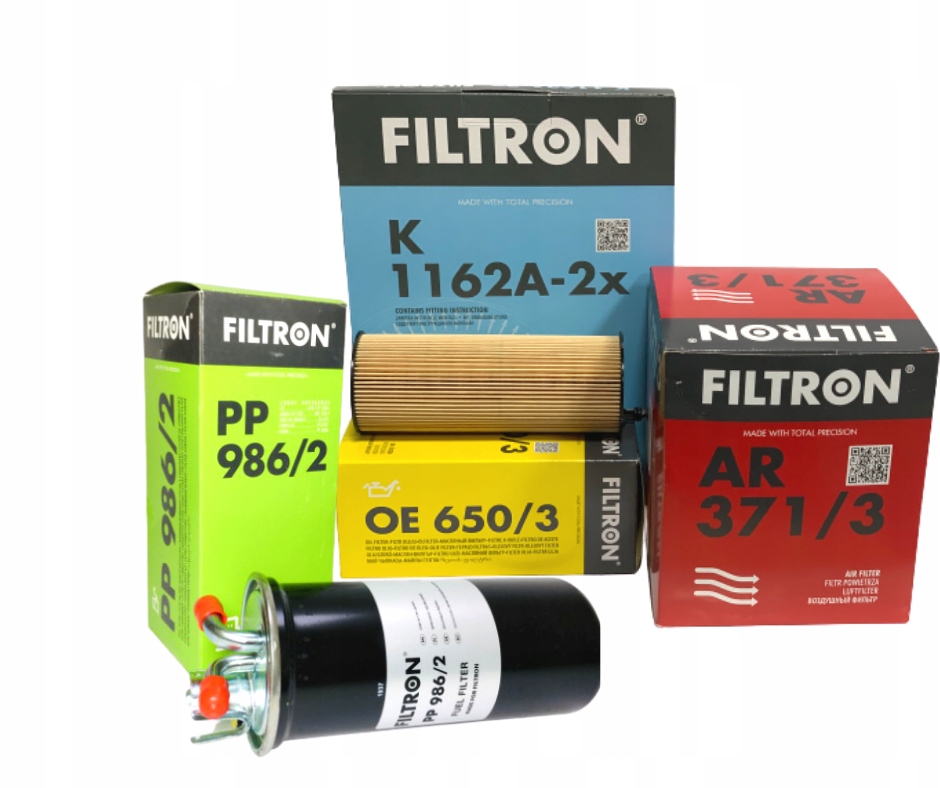 Sada 4 Filtrů Filtron Pro Audi A6 C6 2.7 Tdi 3.0 Tdi