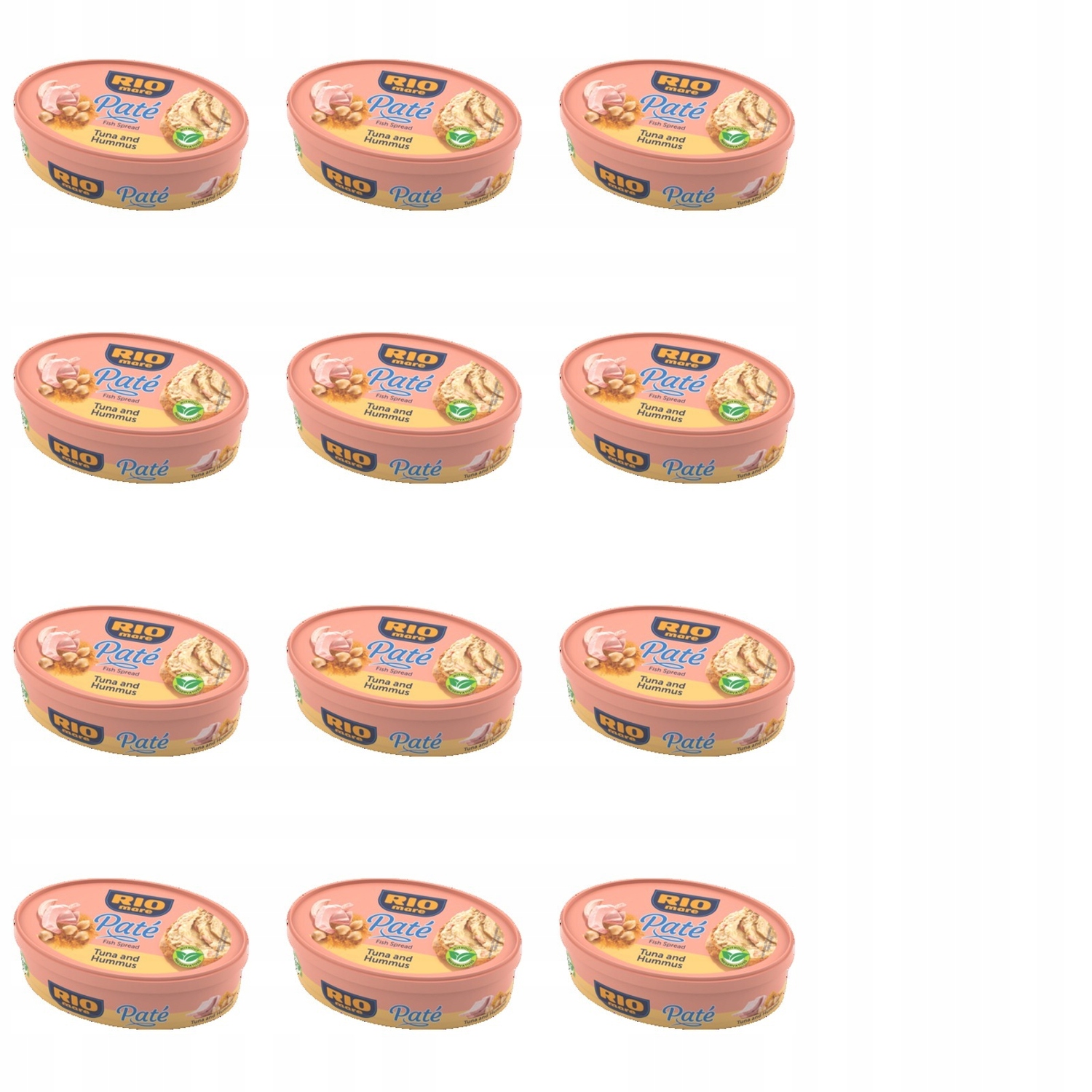 12x 115g Rio mare pasta z tuńczyka z hummusem Zgrzewka