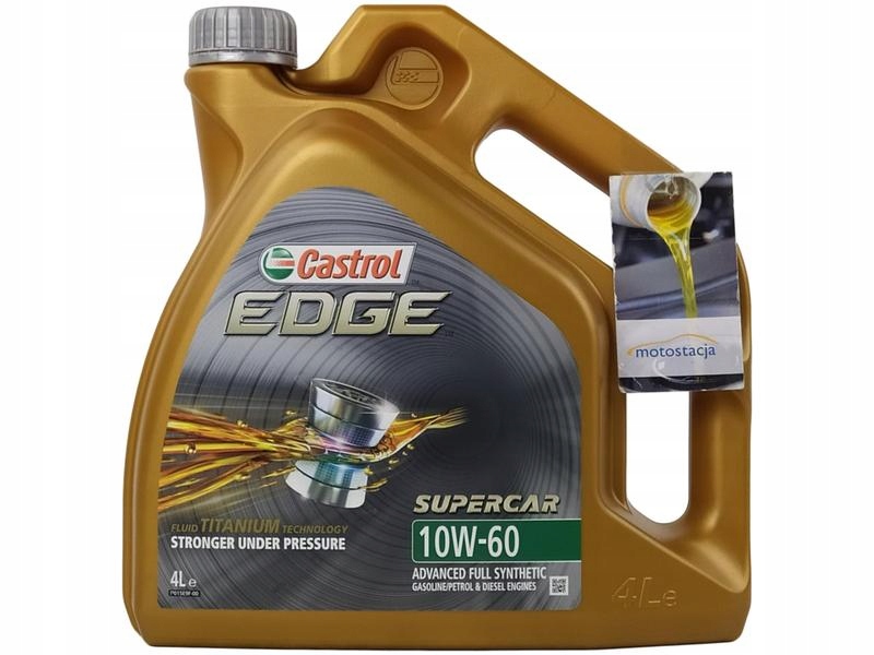 CASTROL EDGE SUPERCAR 10W60 TITANIUM FST 6L Producent Castrol