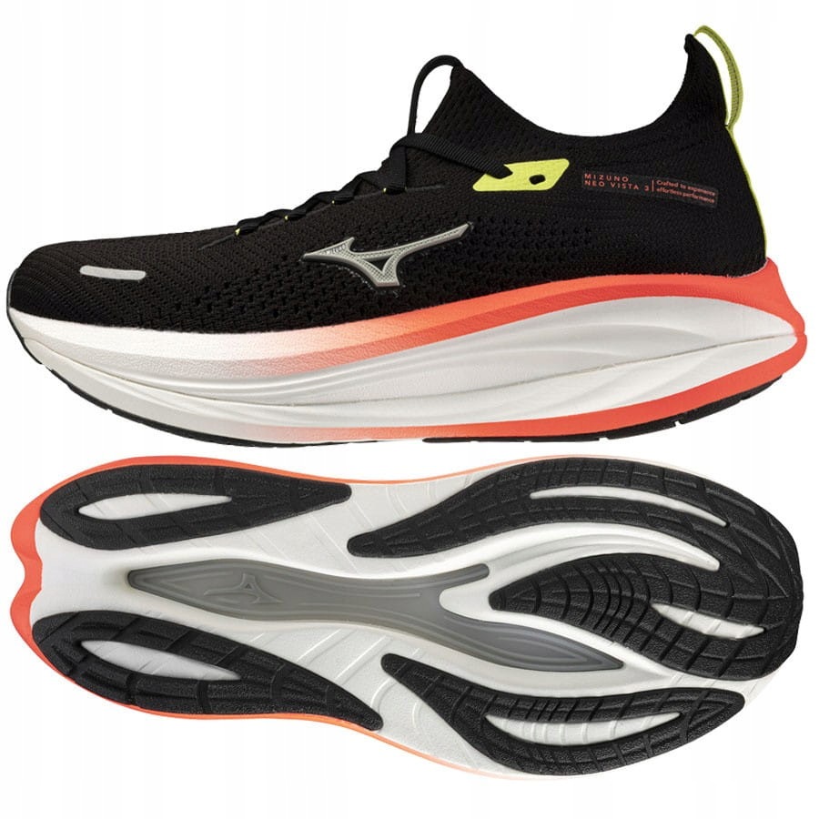 Buty Mizuno Neo Vista 3 J1GU261082 44 1/2, Czarny 44 1/2, Czarny