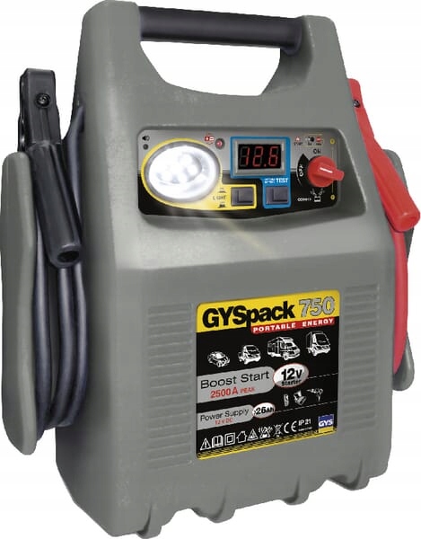 Zariadenie na podporu štartovania Booster Gys, Gyspack 750 12 V 026179GYS