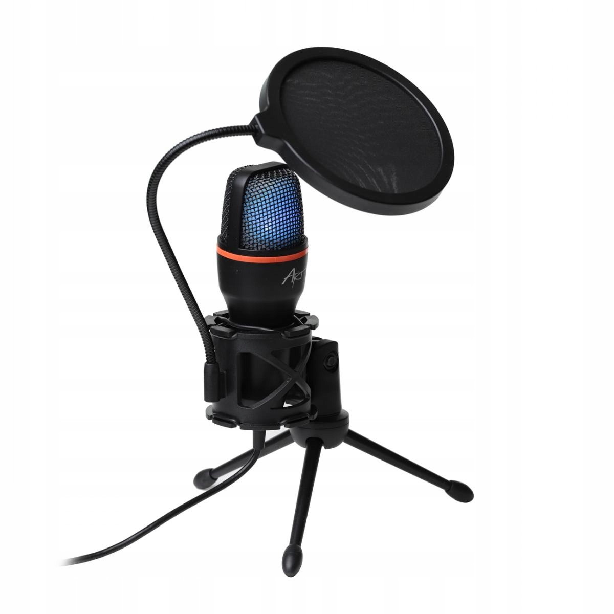 Mikrofon Do Komputera PC POJEMNOŚCIOWY USB LED RGB Kod producenta I-T-AC-02