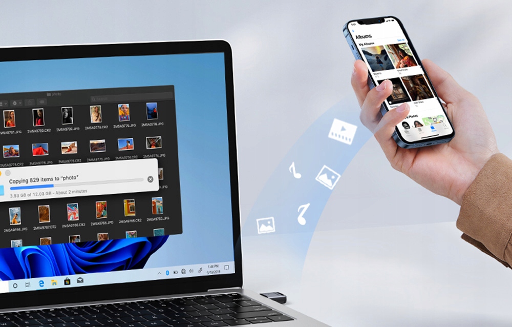 Adapter Transmiter Dongle USB Bluetooth 5.0 UGREEN Model CM390