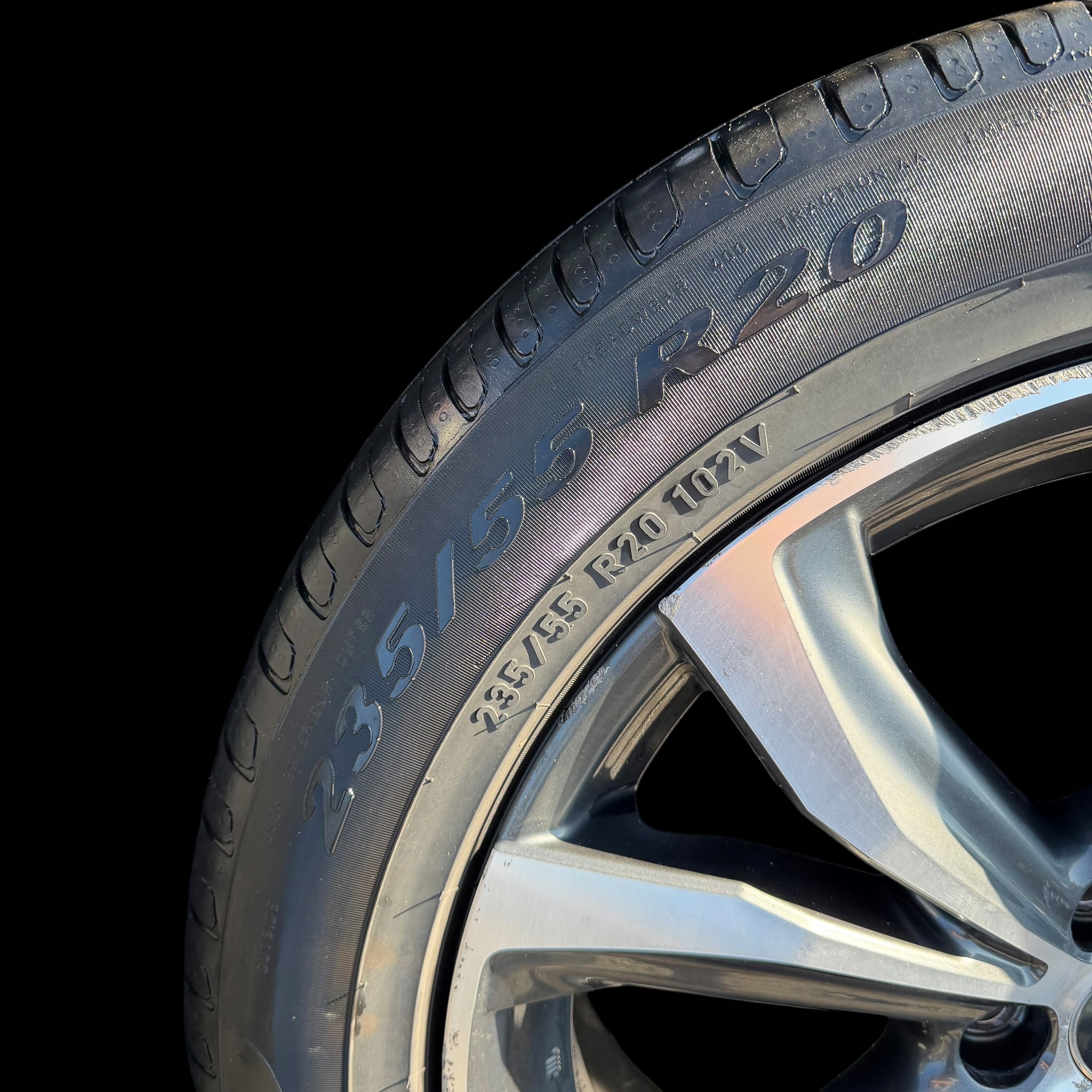 discs wheels tyres LEXUS RX PIRELLI 235/55/20" 3MM summer