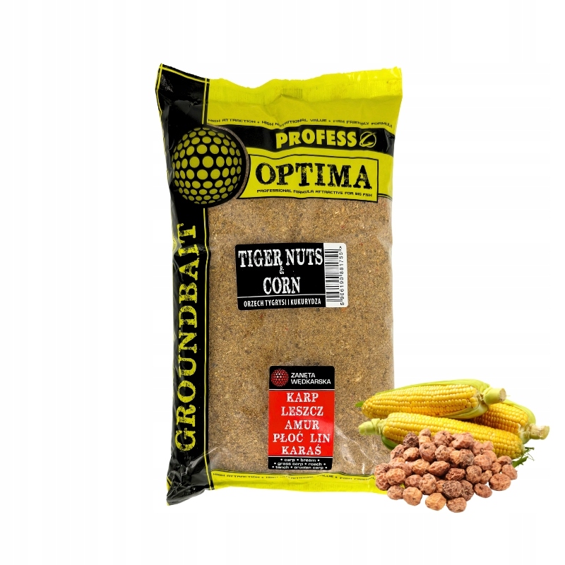 Profess Zanęta Optima Orzech Tygrysi Kukurydza 1kg